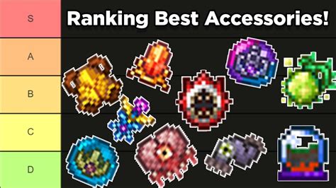 Ranking ALL Expert Mode/Master Mode Boss ACCESSORIES in Terraria 1.4 ...