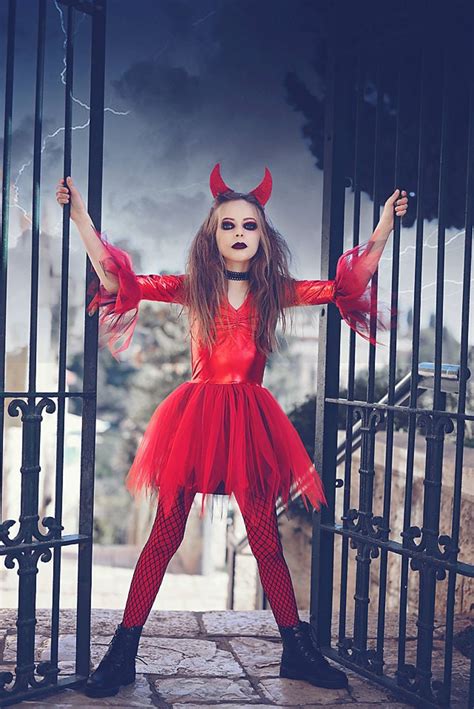 Halloween Costumes For Kids Devil Girls