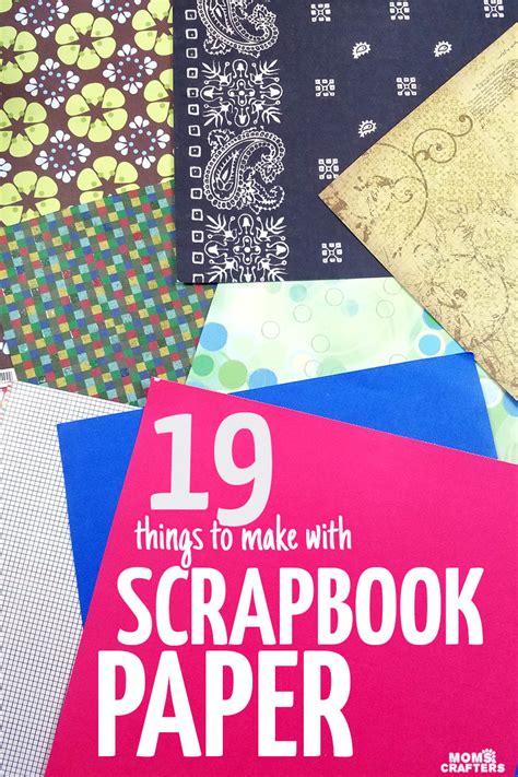 Scrapbook Paper Crafts - 19 Cool things to make with scrapbook paper!