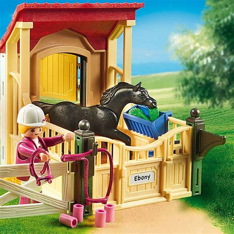 Playmobil Horse Stable with Araber - - Farm Toys