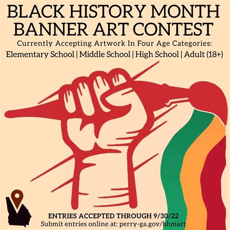 City of Perry Soliciting Artwork for Black History Month Art Contest ...