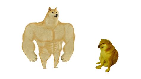 Buff Doge vs Cheems Meme Template - Piñata Farms - The best meme maker ...