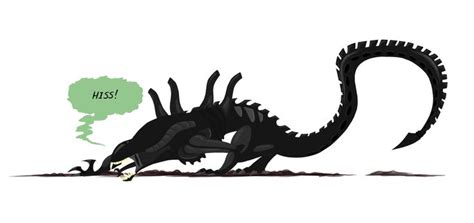 Explore the world of cute xenomorph art for your sci-fi art fix