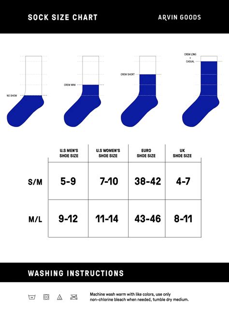 Soccer Socks Size Chart | Portal.posgradount.edu.pe