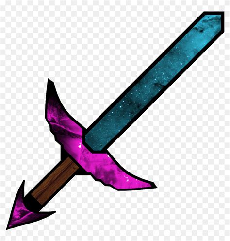 Clipart Sword Fancy - Minecraft Texture Pack Red Sword, HD Png Download ...