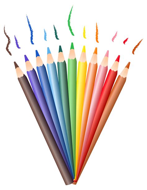 Pencil Clipart Clipart Drawing Chalk Color Transparent Clip Art ...