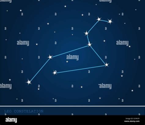 How To Draw Leo The Lion Constellation