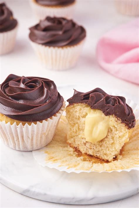 Boston Cream Pie Cupcakes