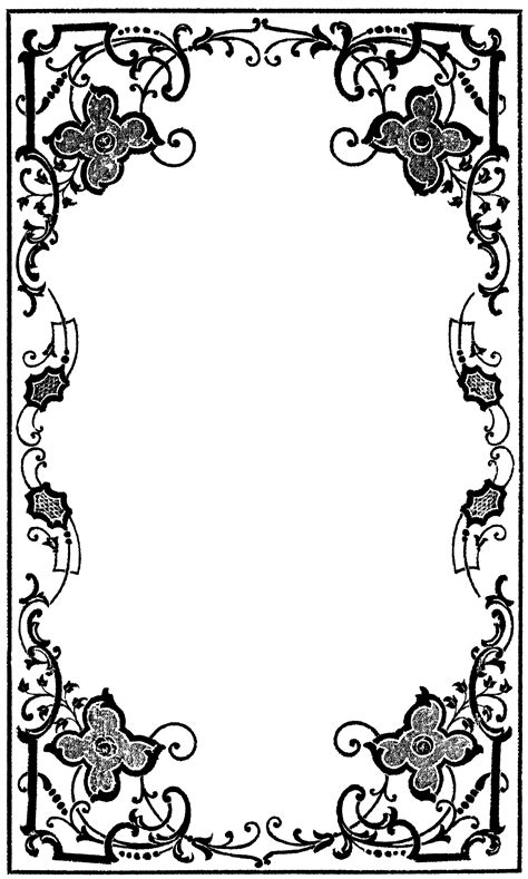 Victorian Clip Art Borders - ClipArt Best