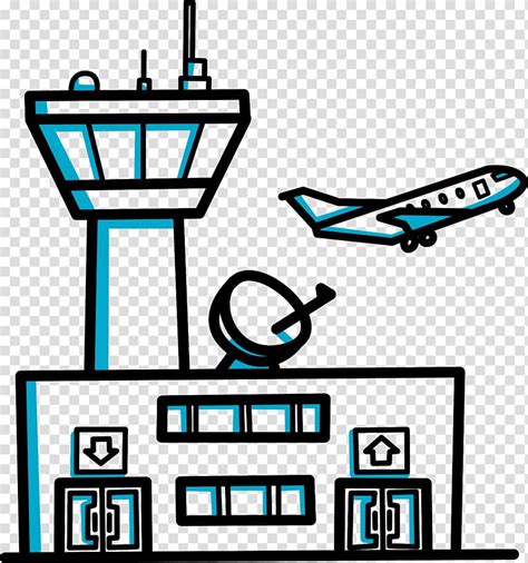 Building VideoScribe , airport transparent background PNG clipart ...