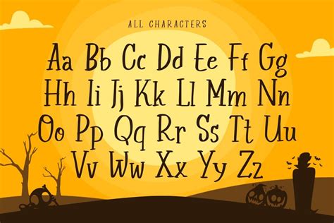 Funny Spooky - Halloween Themed Font - Design Cuts