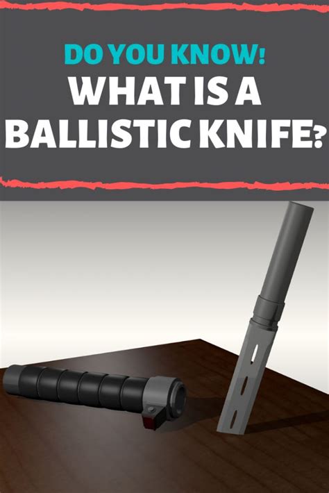 What is a Ballistic knife? (Every Thing You Should Know) | Knife Pulse ...