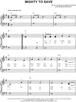 "Mighty to Save" Sheet Music - 33 Arrangements Available Instantly ...