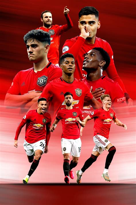 Manchester United - Poster | Manchester united wallpaper, Manchester ...