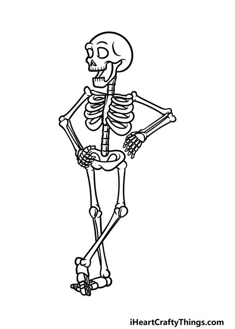 Cool Skeleton Drawings for Kids - Lehmann Awfus2000