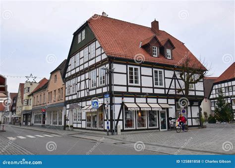 Unique Historic German Architecture Editorial Stock Photo - Image of ...