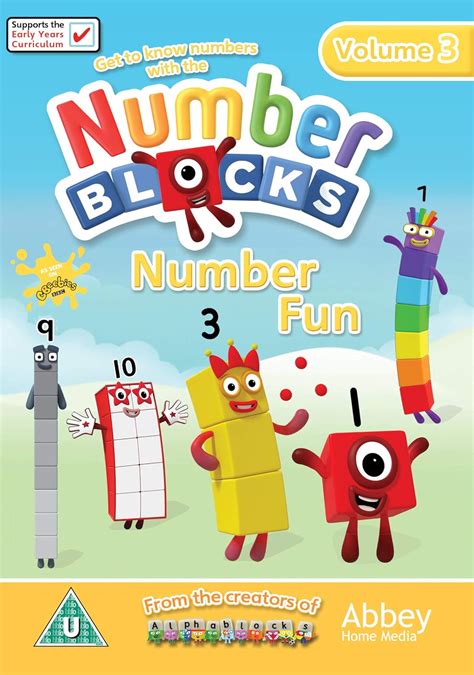 Numberblocks - Number Fun Vol 3 [DVD]: Amazon.co.uk: DVD & Blu-ray