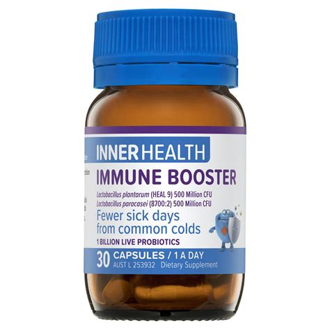 Buy Inner Health Immune Booster Probiotic 30 Capsules Fridge Line ...