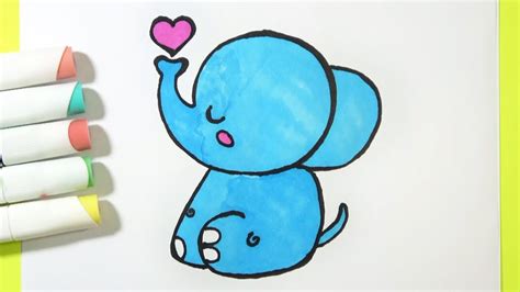 elephant drawing easy cute - Hilton Oliveira