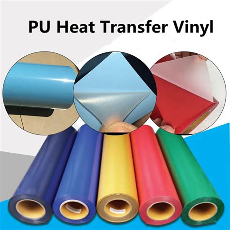 30cm*200cm PU Material Heat Transfer Vinyl Cutting FilmT shirt Vinyl ...