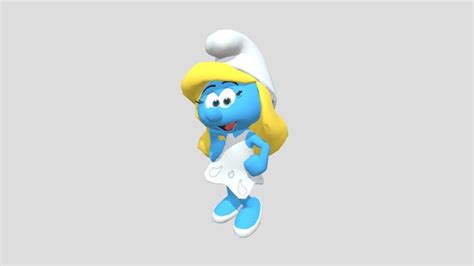 Smurfette 3D models - Sketchfab