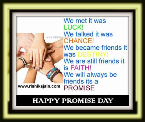 Dear Friends Wish U A Happy Promise Day