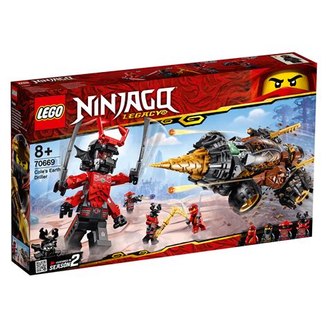 70669 LEGO Ninjago Cole's Earth Driller 587 Pieces Age 8+ New Release ...