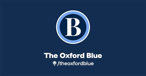 The Oxford Blue | Instagram, Facebook | Linktree