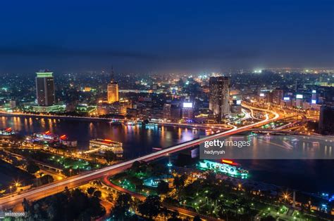 City Skyline Cairo At Dusk High-Res Stock Photo - Getty Images