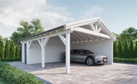 Carports - High-Quality Wooden Carports - Statek Wood