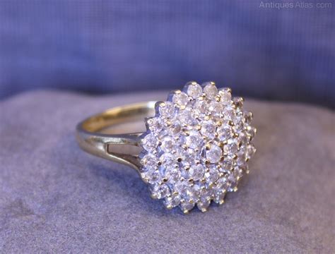 Vintage Cluster Wedding Rings | Wedding Blog News