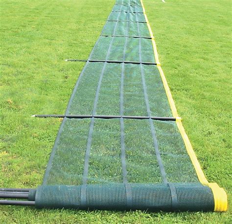 Grand Slam 4'H Mesh Temporary Fencing, 50' | Green fence, Backyard ...