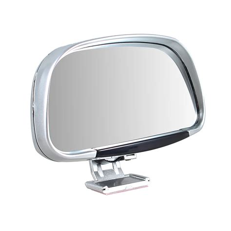 Silver Color Car Mirror Vehicle Blind Spot Mirror Car Side Mirrors Wide ...