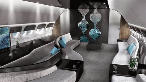 Private Jet Interior Design - VIP Completions Ltd.