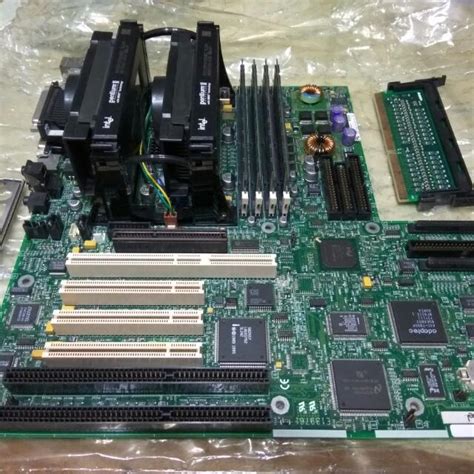 Collector's Item Intel Pentium II Dual Processor Motherboard, Processor ...