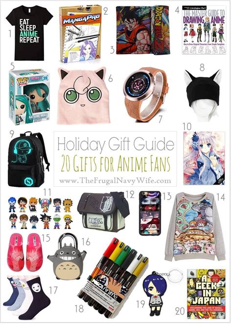 HOLIDAY GIFT GUIDE – Gifts for Anime Fans 20 Gifts, Cute Gifts, Best ...