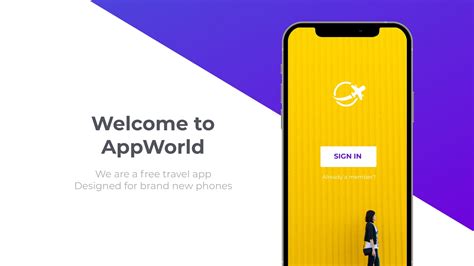 App Mockup Wide Template | Visme