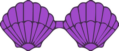 Seashell Bra SVG - Free Seashell Bra SVG Download - svg art