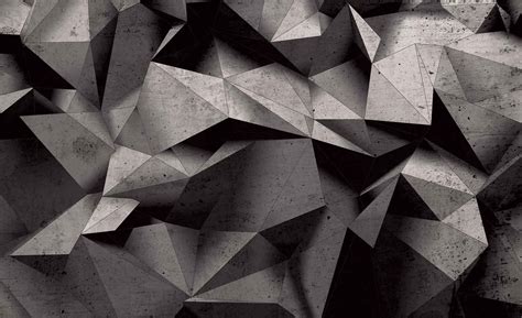 Modern Abstract Geometric Art Wall Paper Mural | Buy at UKposters