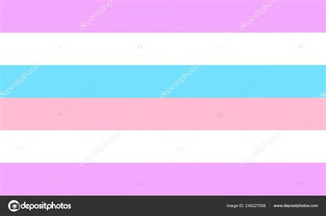 Bigender Pride Flag One Communities Lgbt Sexual Minority Stock Vector ...