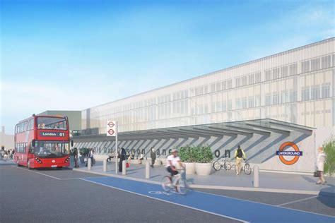 First glimpse of how two new London Overground stations could look ...