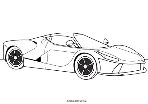 Free Printable Car Coloring Pages