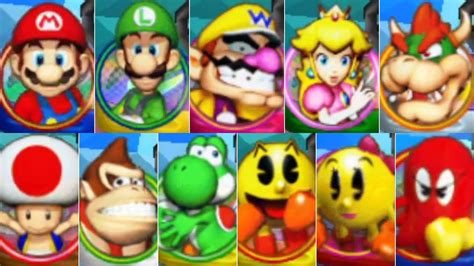 Mario Kart Arcade GP // All Playable Characters - YouTube