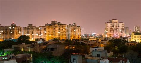 Gurgaon, India skyline stock photo. Image of gurgaon - 41217390