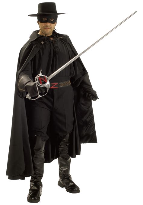 Authentic Zorro Costume - Mens Authentic Superhero Costumes