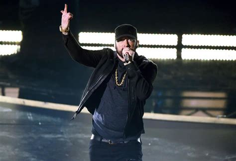 Watch: Eminem Performs "Lose Yourself" At Oscars 2020