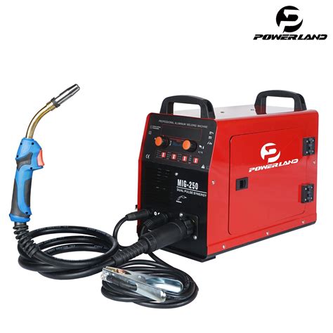 250A Aluminum Welder Gas MIG Pulse TIG Pulse Synergy Digital Welding ...