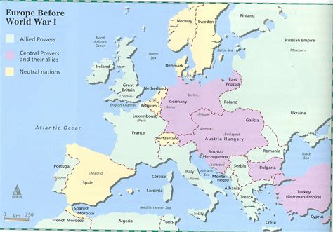 Pre War Map Of Europe