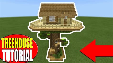 Minecraft Tutorial: How To Make A Survival Tree house "Tree House ...