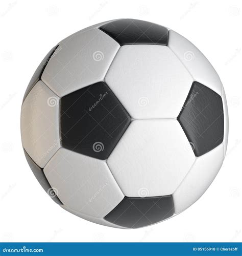 Soccer Ball Close-up stock photo. Image of play, round - 85156918